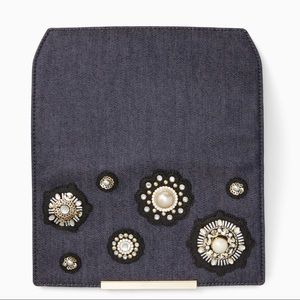 Kate Spade denim make it mine flap